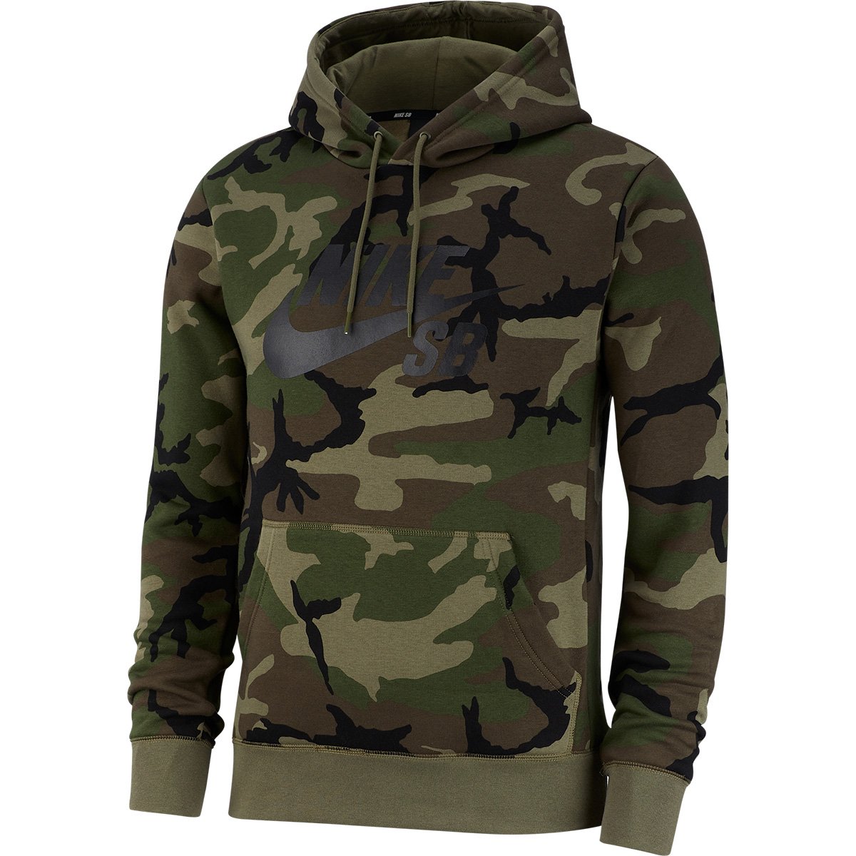 Moletom Nike Camuflado com Capuz Masculino