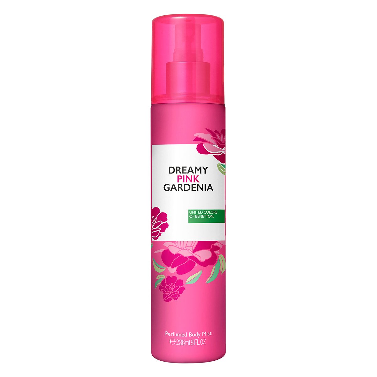Body Mist Benetton Dreamy Pink Gardenia Feminino 236ml
