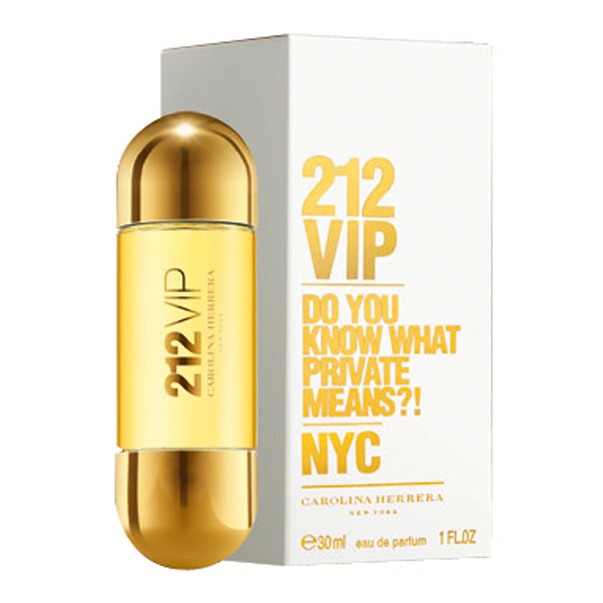 Perfume Feminino 212 VIP Carolina Herrera Eau de Parfum 30ml