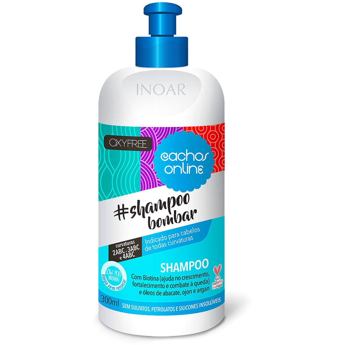 Shampoo Inoar Cachos Online ShampooBombar 300ml
