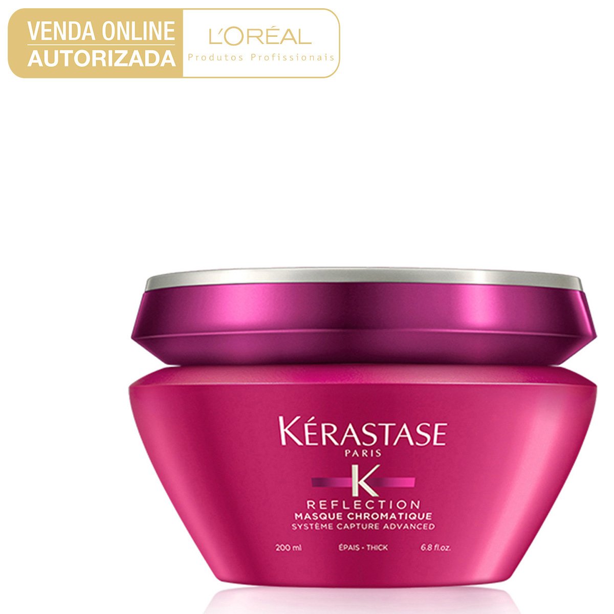 Máscara de Tratamento Kérastase Réflection Chromatique Grossos 200ml
