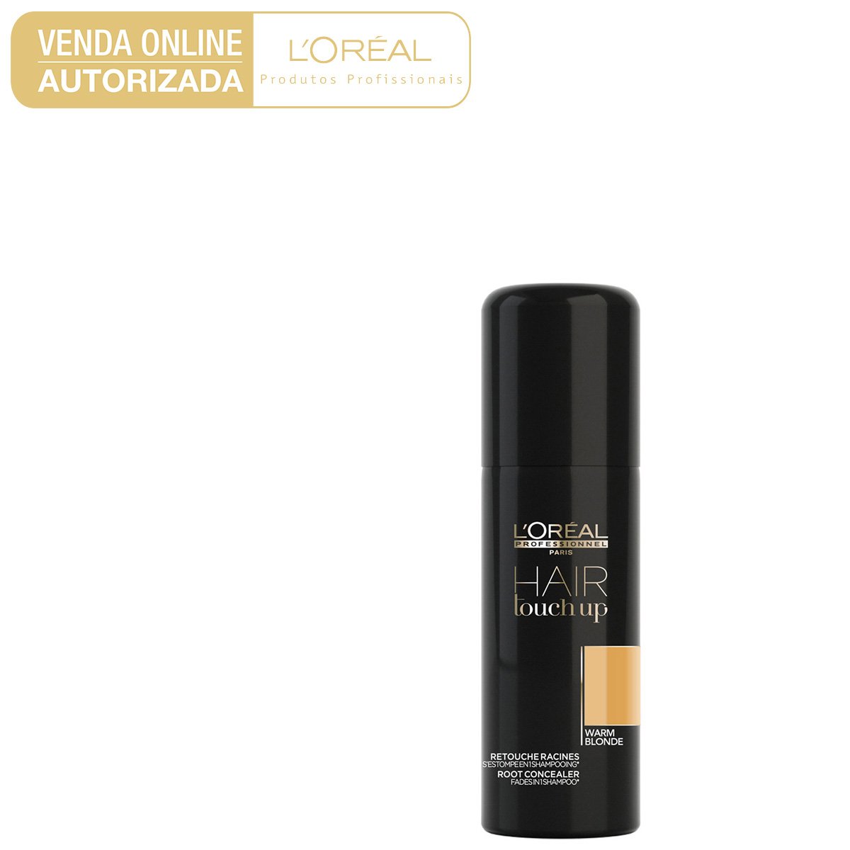 Corretivo Instantâneo de Raízes L'Oreal Professionnel Hair Touch Up Warm Blonde 75ml