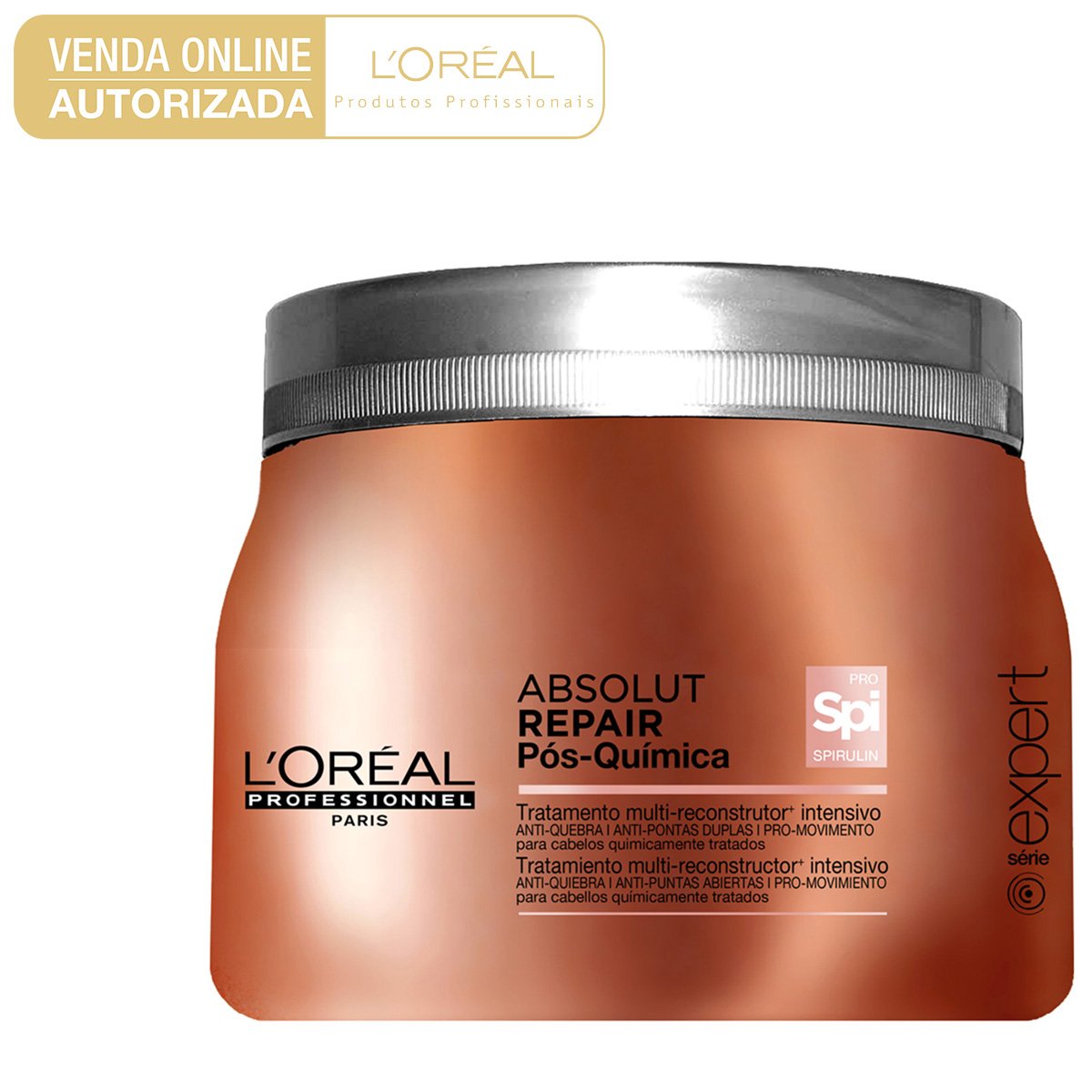Máscara L'Oréal Professionnel Absolut Repair Pós-Química 500g