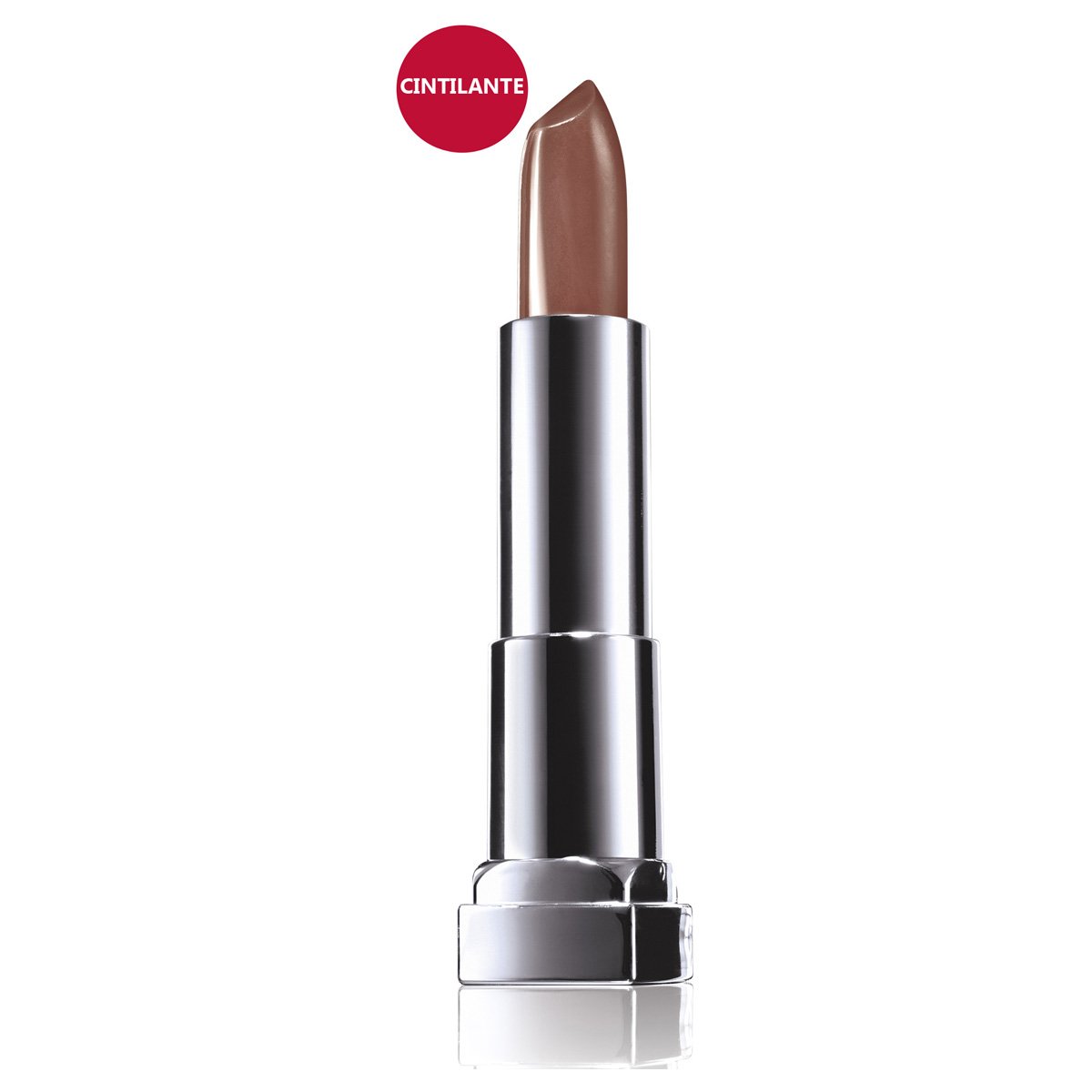 Batom Maybelline Color Sensational Cintlante cor 206 Nude Com Graça