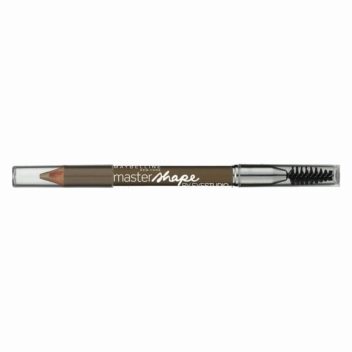 Lápis para Sobrancelha Maybelline Master Shape cor Cinza