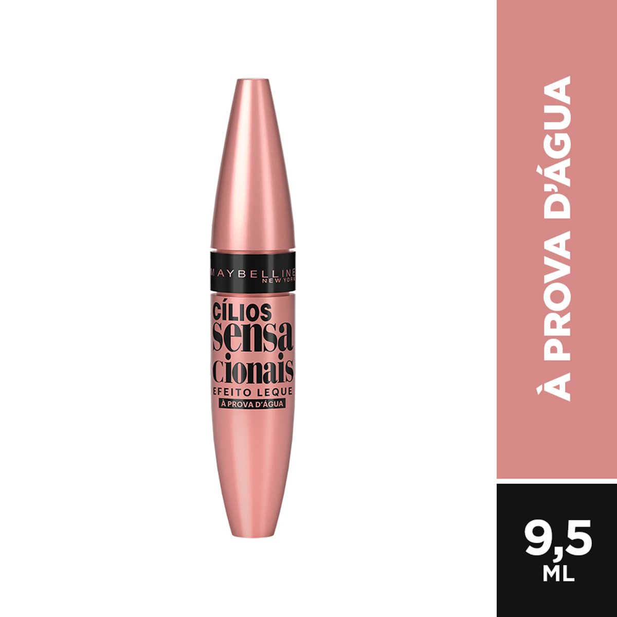 Máscara de Cílios Maybelline Cílios Sensacionais À Prova D'Água