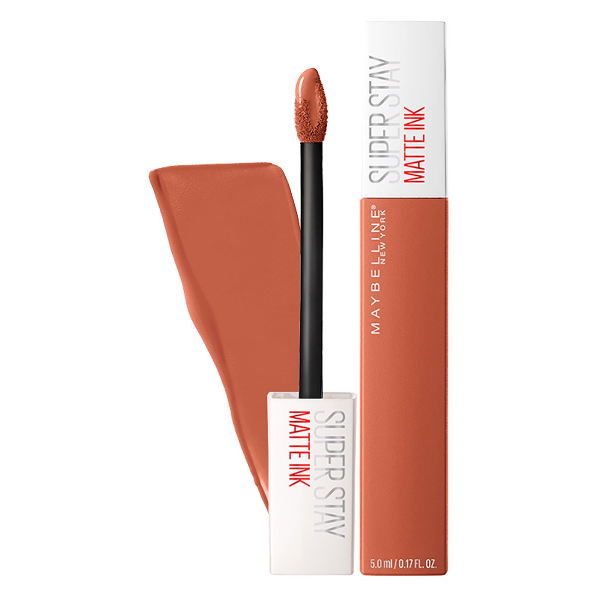 Batom Líquido de Longa Duração Maybelline SuperStay Matte Ink! Cor Fighter