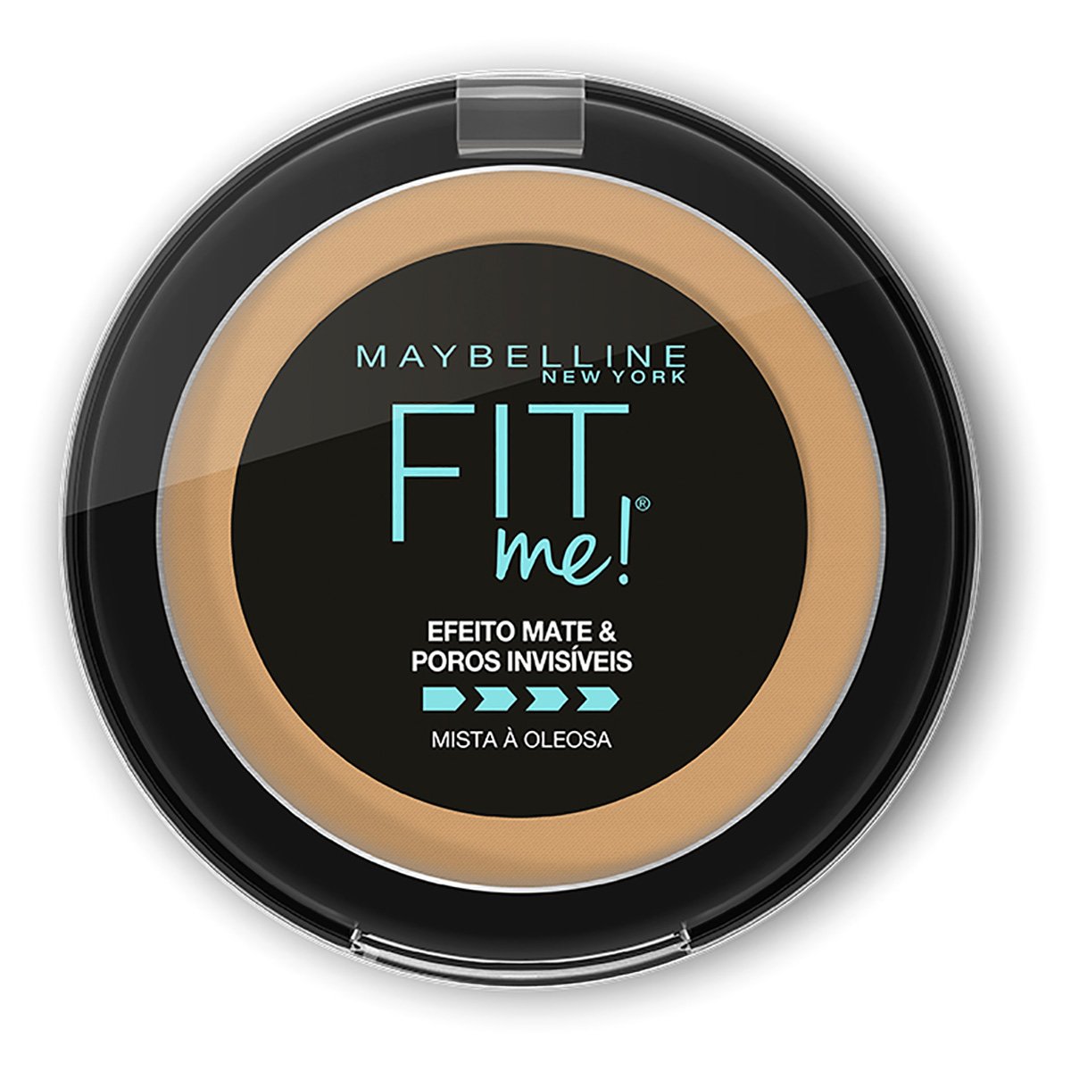 Pó compacto Maybelline Fit Me B07 Médio Escuro Bege