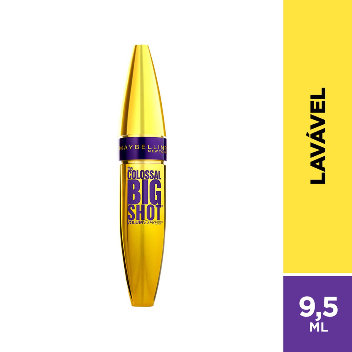 Máscara de Cílios Maybelline Colossal Big Shot Volum Express Waterproof