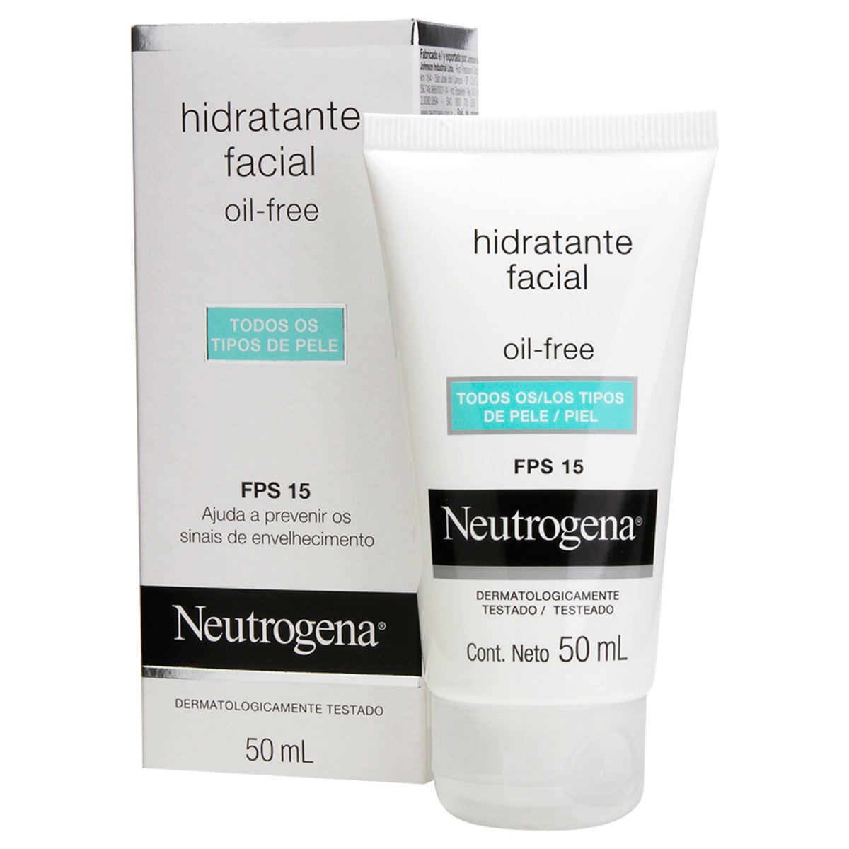 Gel Creme Hidratante Neutrogena Oil Free FPS 15 50ml