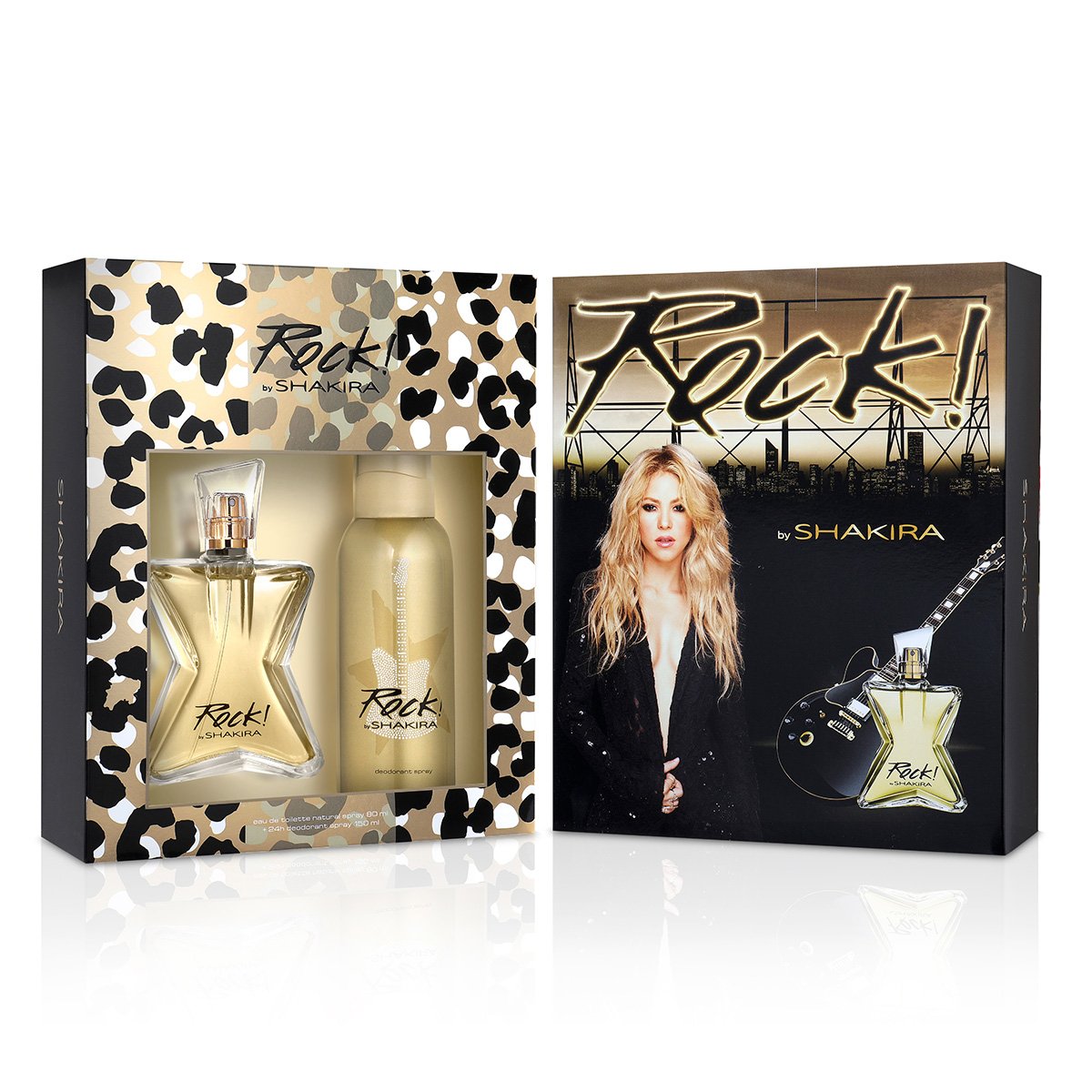 Kit Perfume Feminino Rock! By Shakira Eau de Toilette 80ml + Desodorante 150ml
