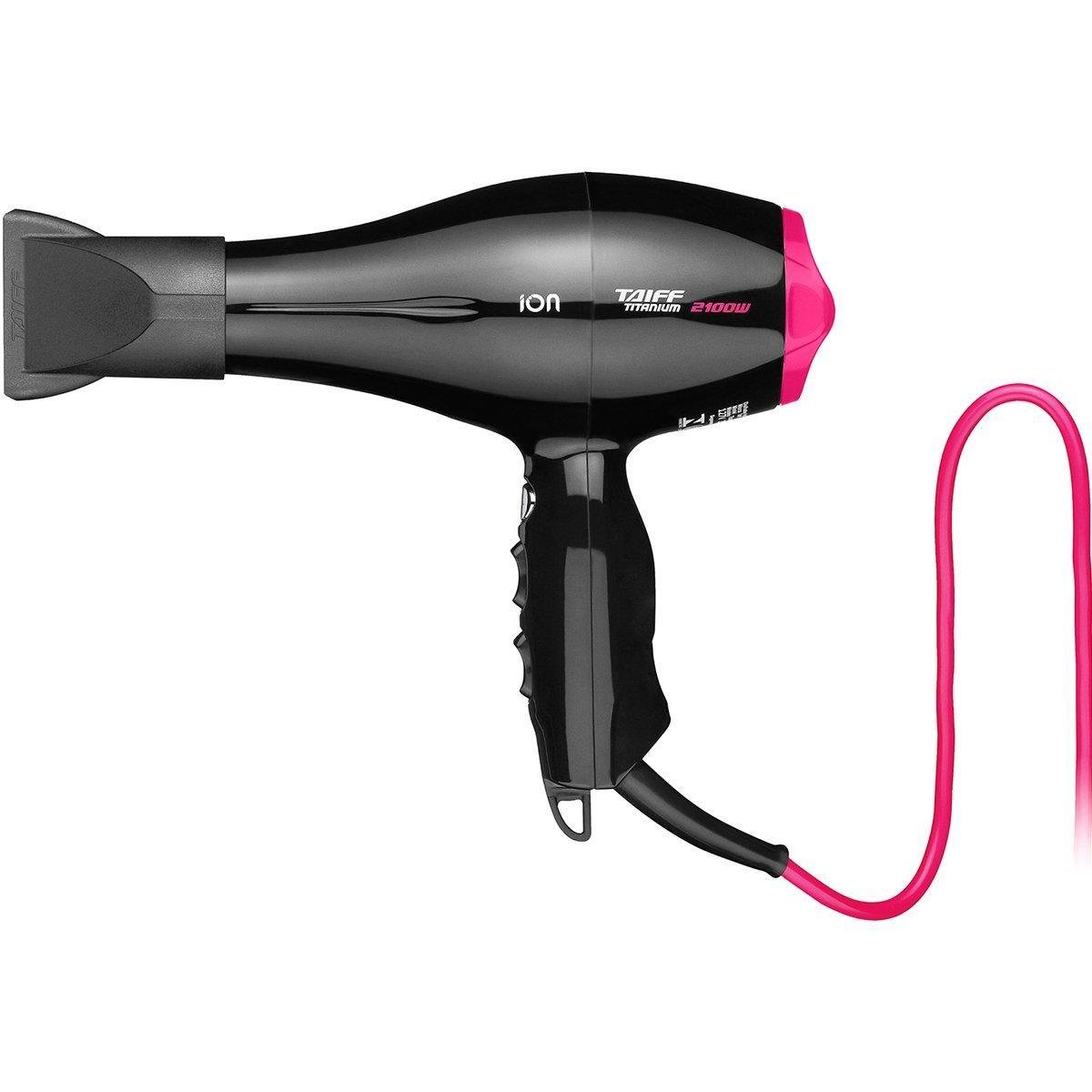 Taiff Secador Titanium Colors Pink 2100W 127v