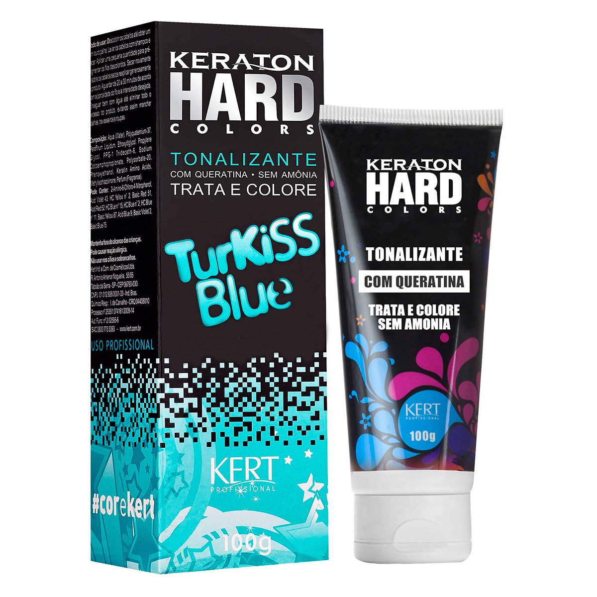 Keraton Hard Color Turkiss Blue 100g