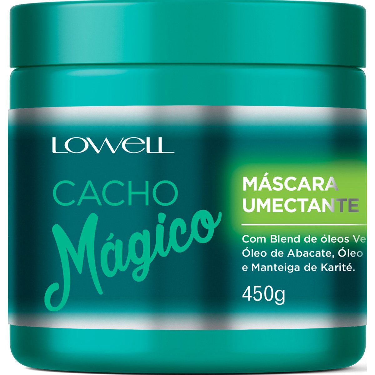 Máscara Umectante Lowell Cacho Mágico 450g
