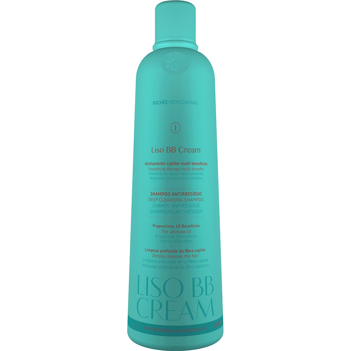 Shampoo Antirresíduo Richée Liso BB Cream 1L