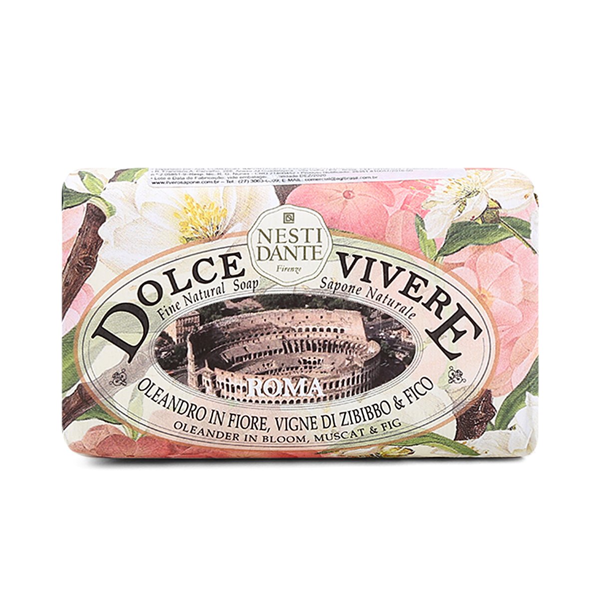Sabonete em Barra Nesti Dante Dolce Vivere Roma 250g