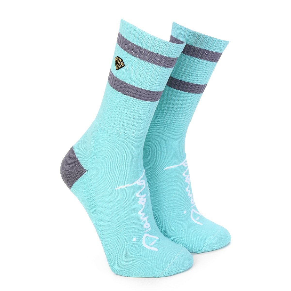 Meia Diamond High Stripes Masculina