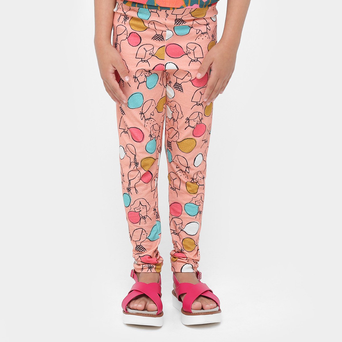 Calça Legging Infantil Fábula Ploc Feminino