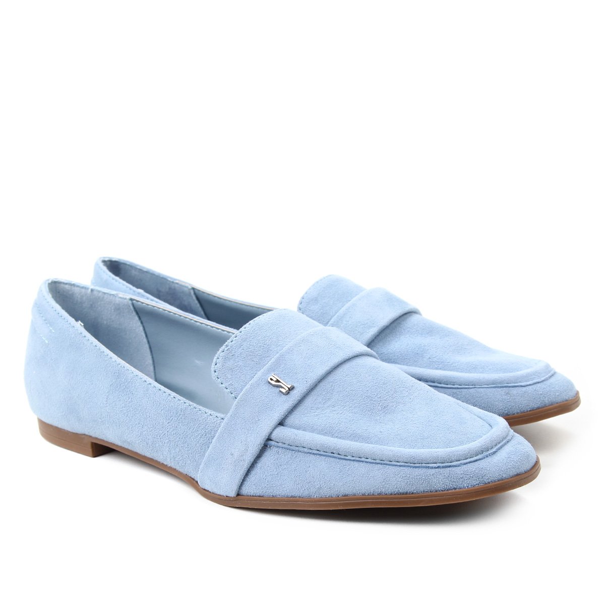 Mocassim Couro Santa Lolla Bico Fino Feminina