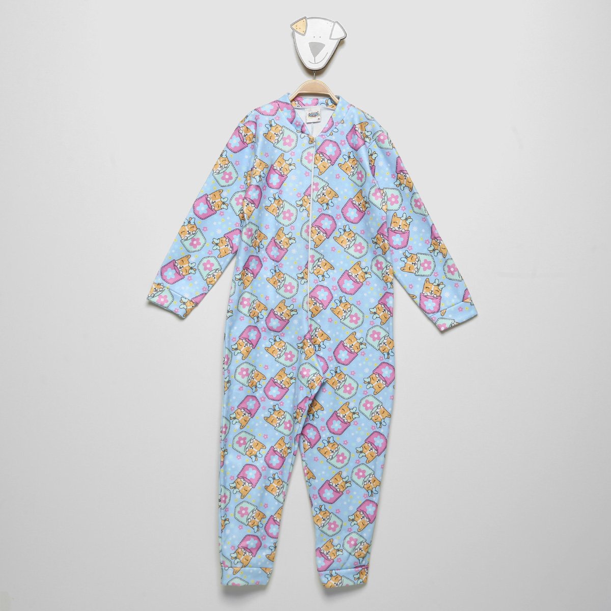 Pijama Bebê Duzizo Macacão Soft Estampado