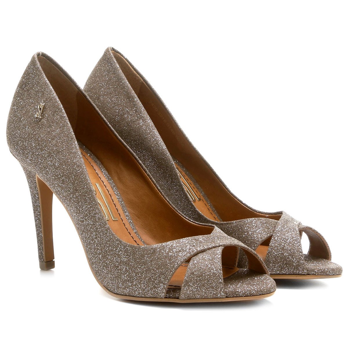 Peep Toe Santa Lolla Tiras Cruzadas