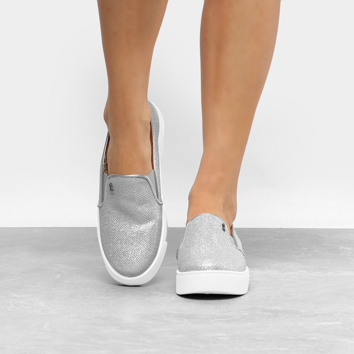 Slip On Santa Lolla Lona Feminino