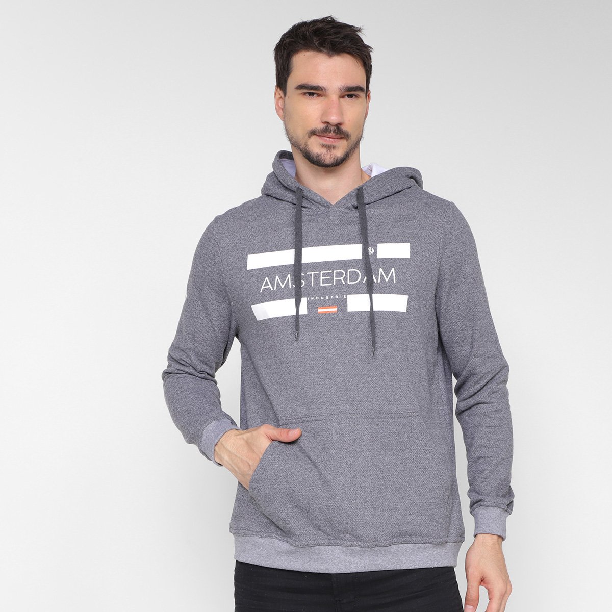 Moletom Industrie Amsterdam Capuz Masculino