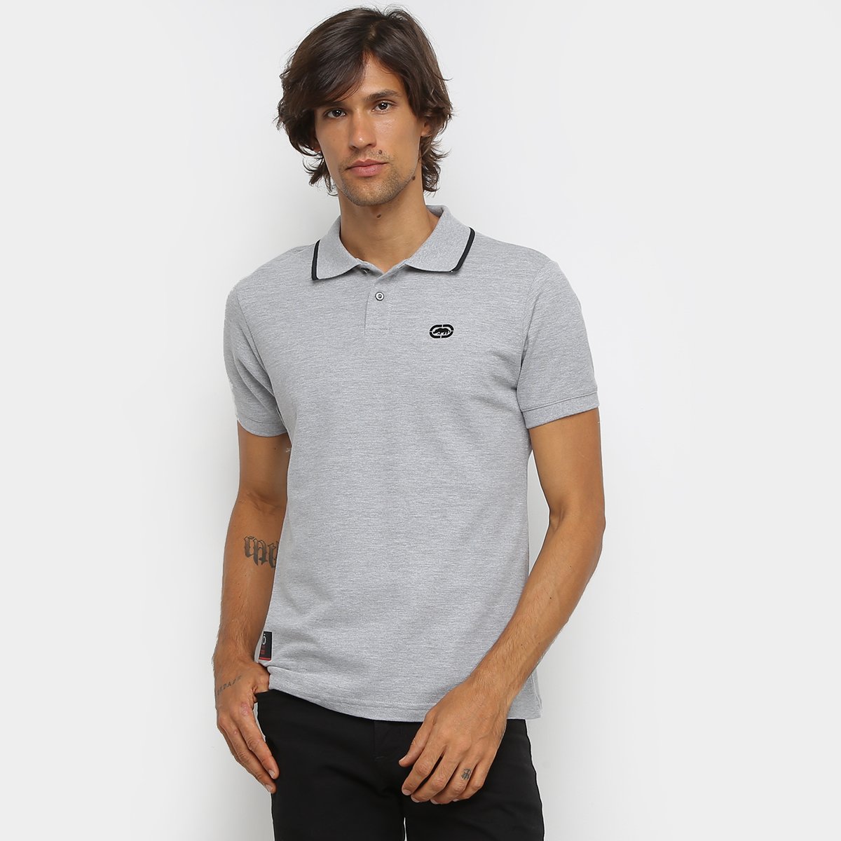 Camisa Polo Ecko Piquet Masculina