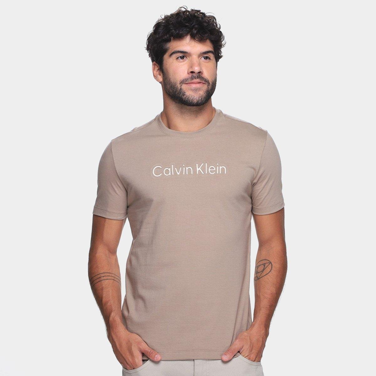 Camiseta Calvin Klein Embossed Color I Masculina