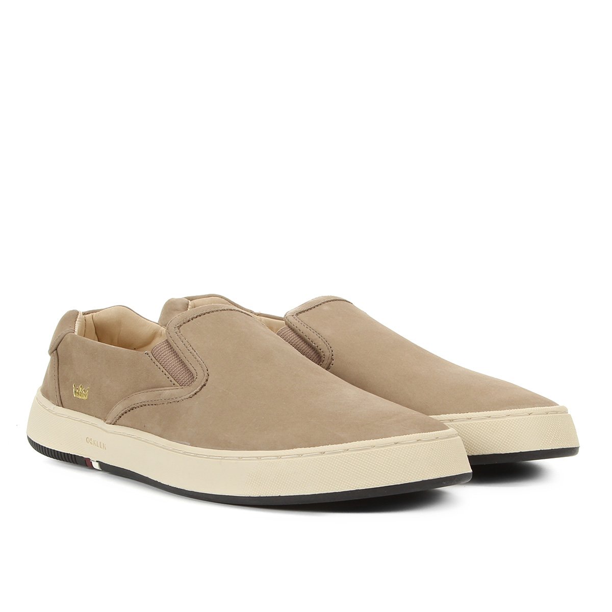 Slip On Couro Osklen Soho Masculino