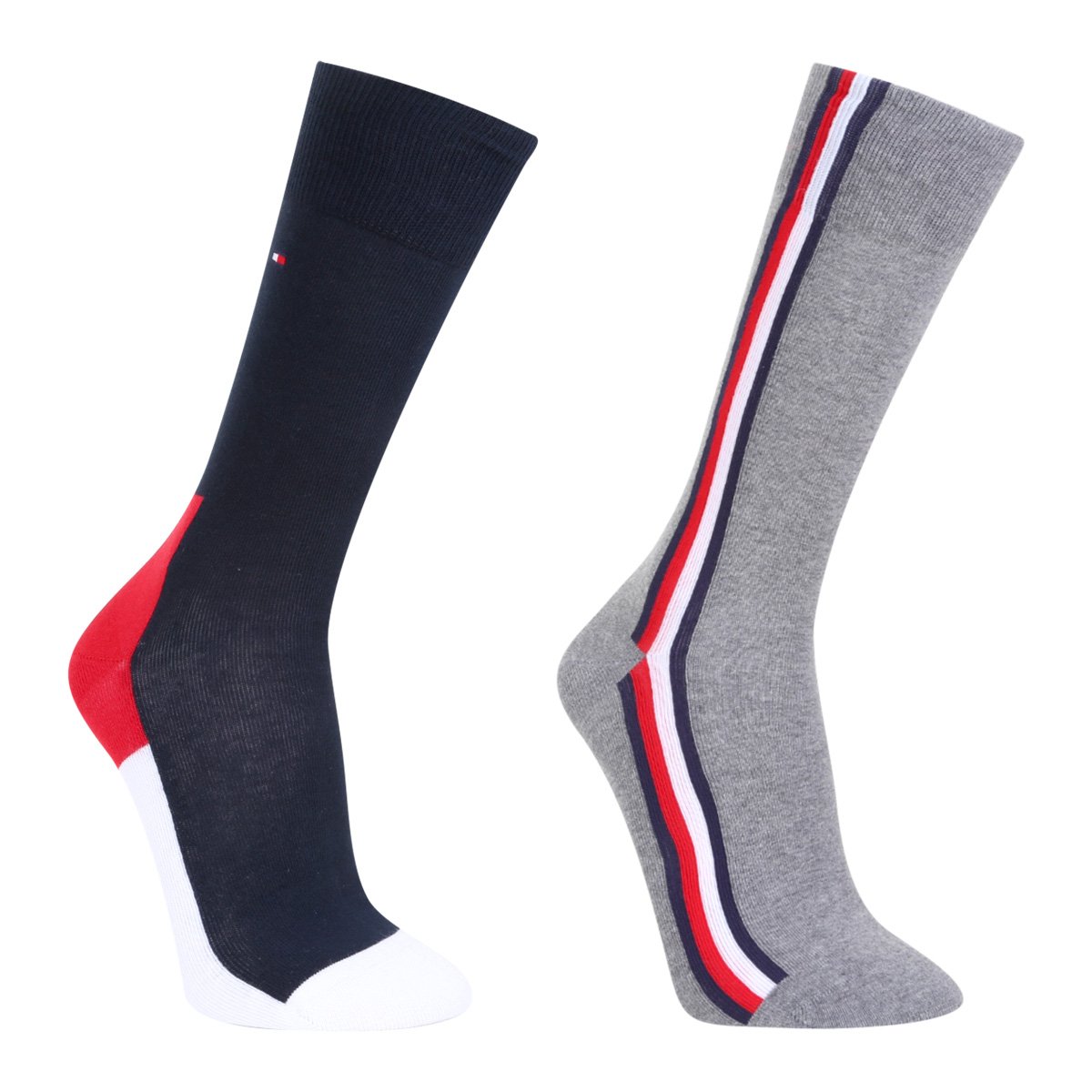 Kit Meia Cano Longo Tommy Hilfiger C/ 2 Peças Masculina