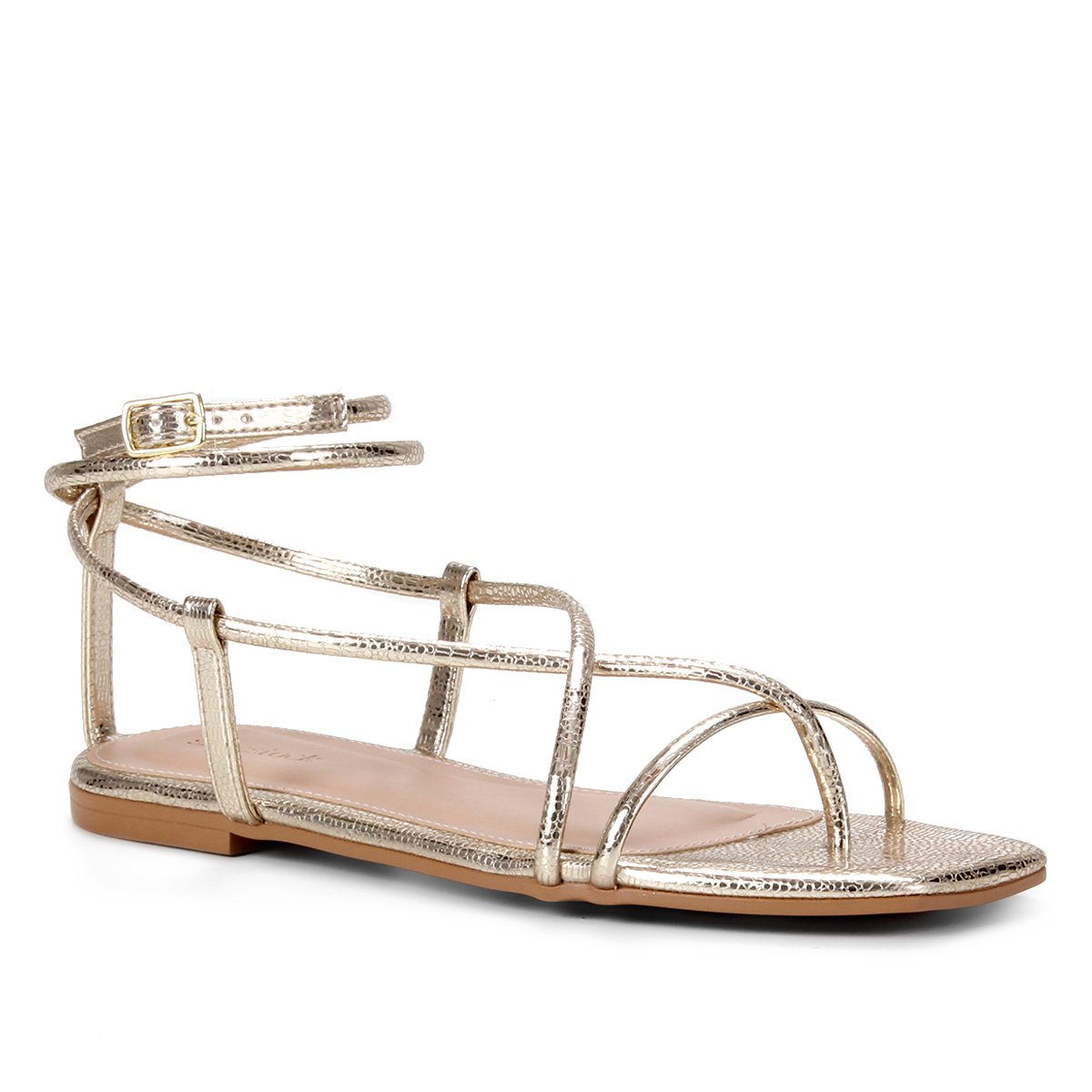 Rasteira Shoestock Tiras Finas