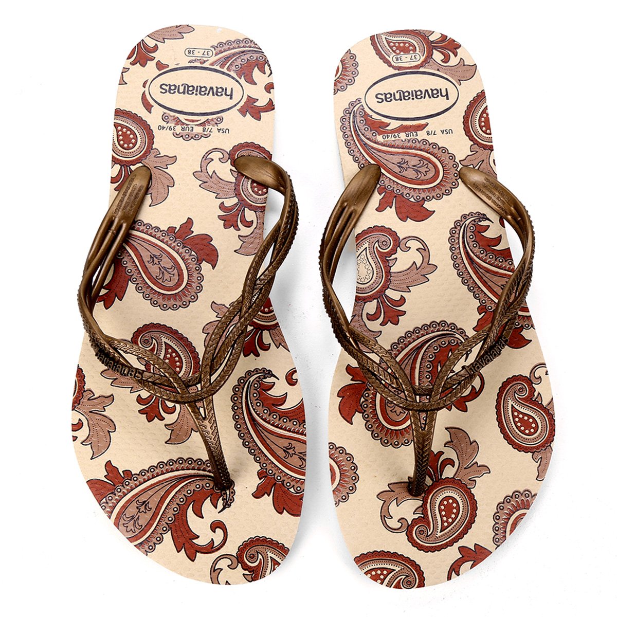 Chinelo Havaianas Flash Sweet Royal Feminina