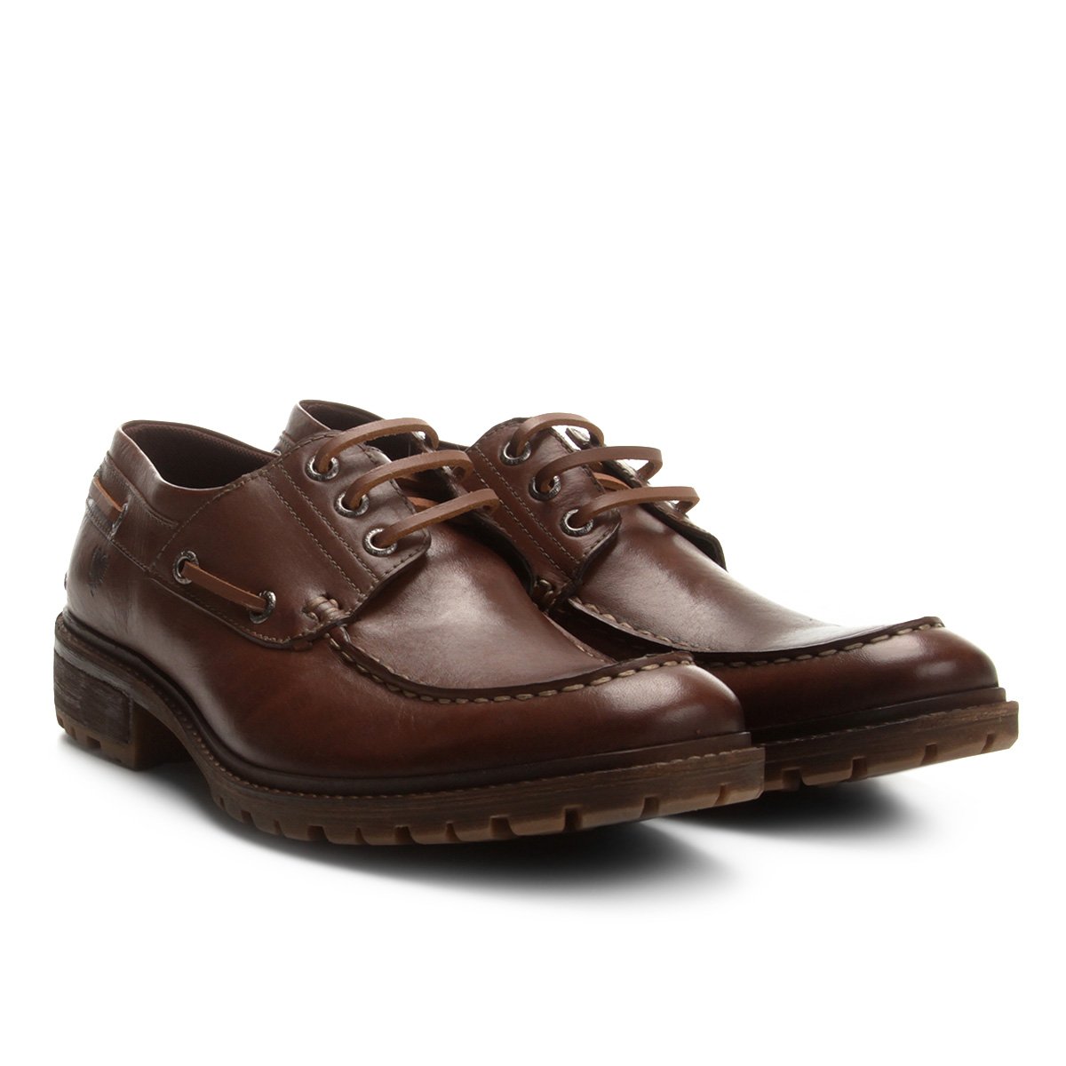 Sapato Casual Couro Cavalera Tratorado Wladmir Masculino