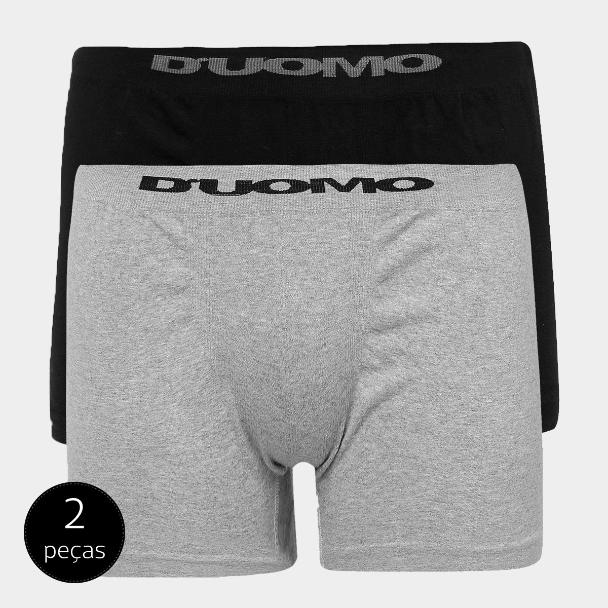 Kit Cueca Duomo Boxer 02 Peças
