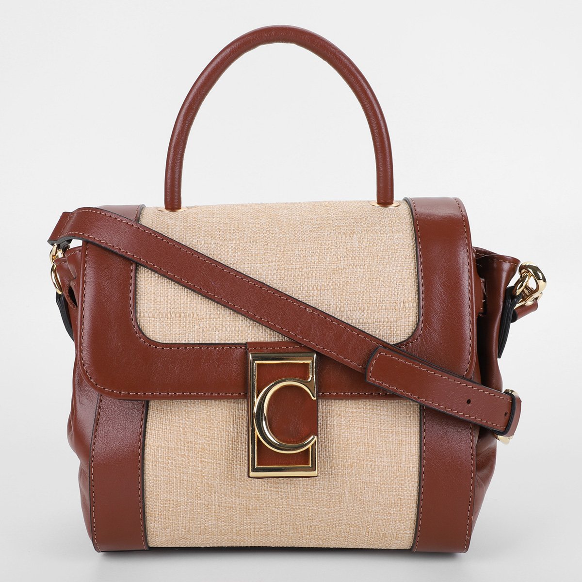 Bolsa de Mão Flap Cecconello Feminina