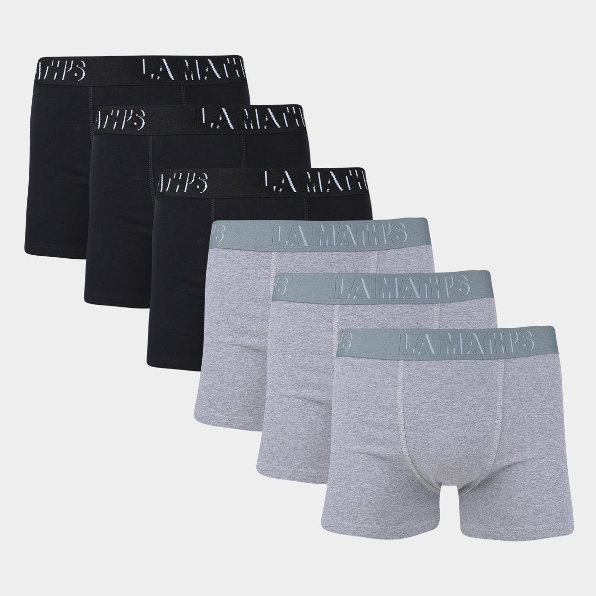 Kit Cueca Boxer Lath's 6 Peças