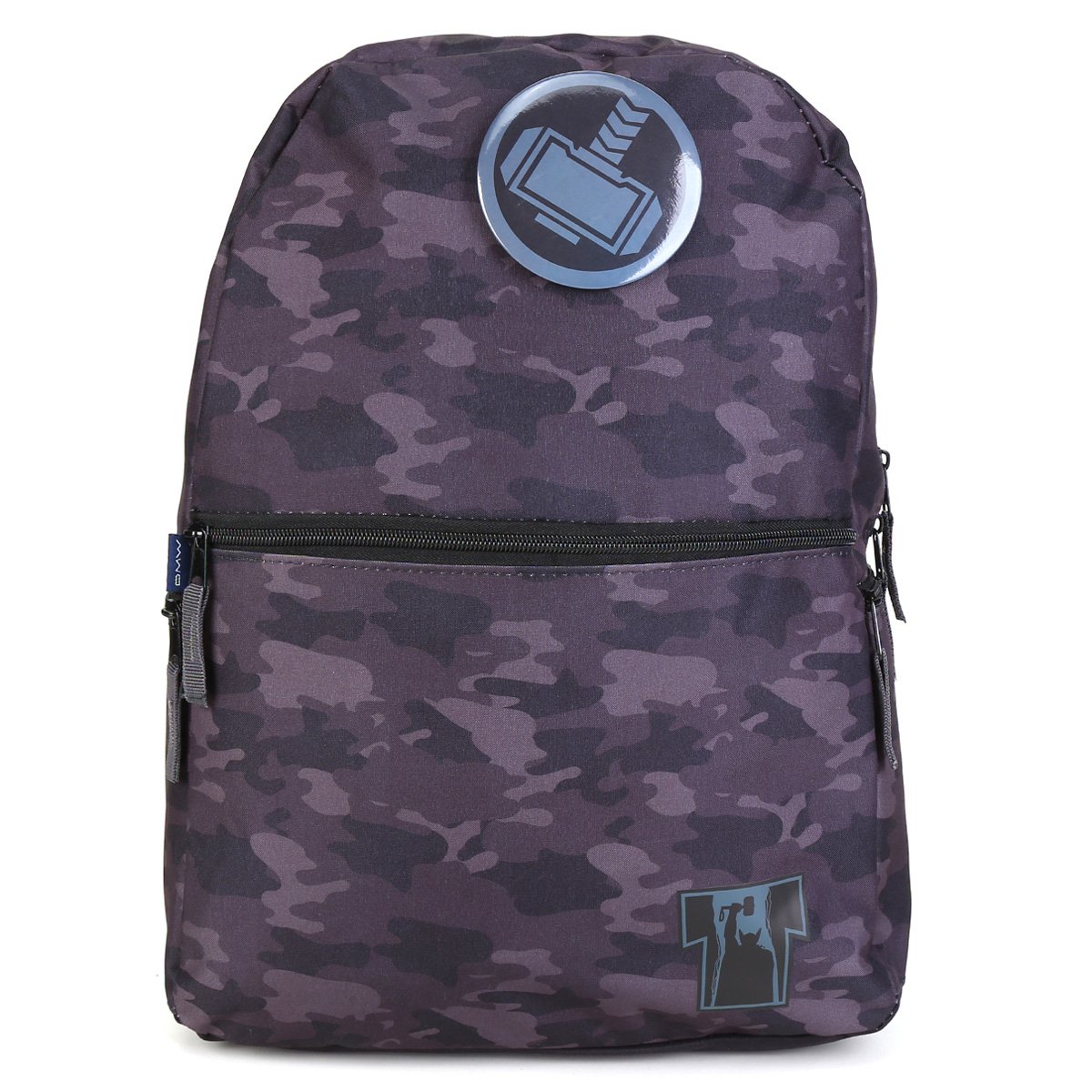 Mochila Escolar Infantil DMW Marvel Thor Camuflada