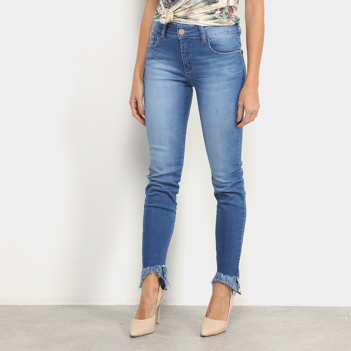 Calça Jeans Forum Marisa Estonada Feminina