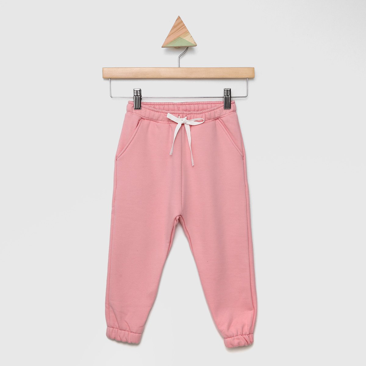 Calça Moletom Jogger Infantil Hering Peluciada Menina