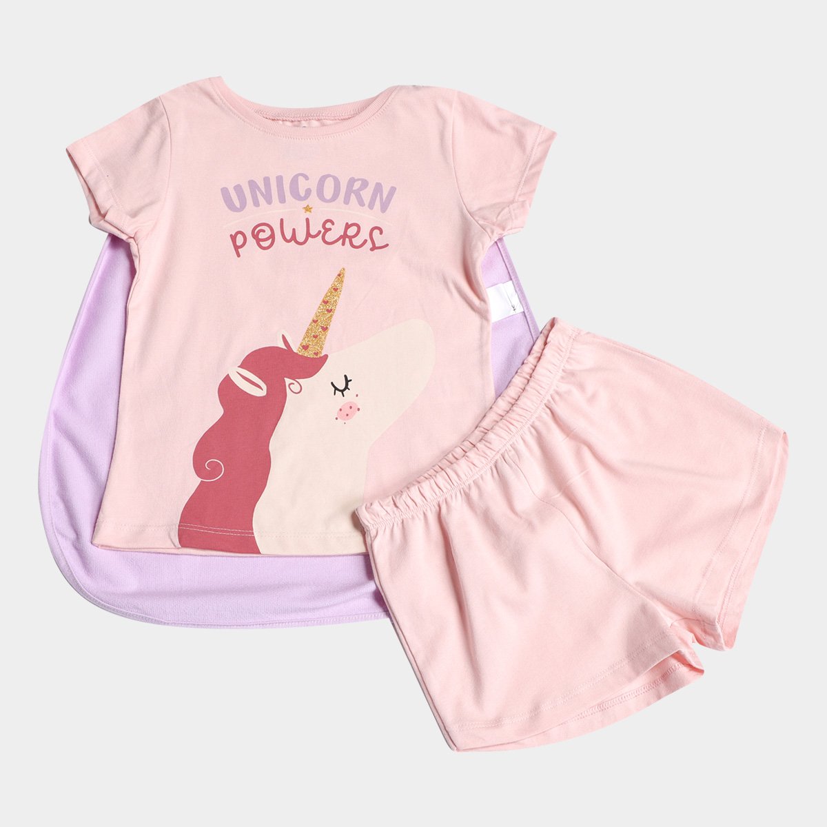 Pijama Infantil Hering Unicórnio Feminino