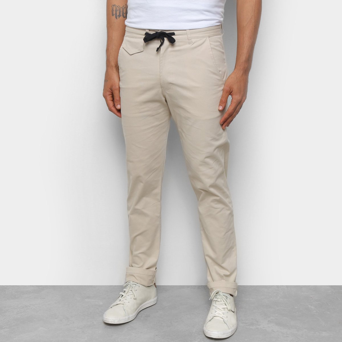Calça Sarja Grizzly Refuge Chino Masculina