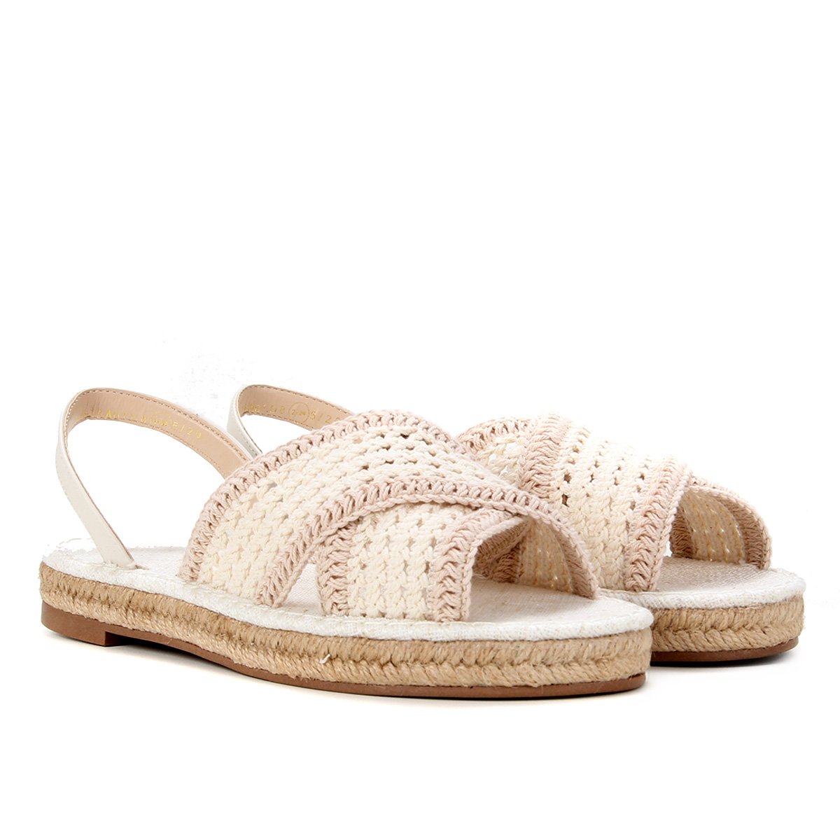 Rasteira Santa Lolla Espadrille Trança