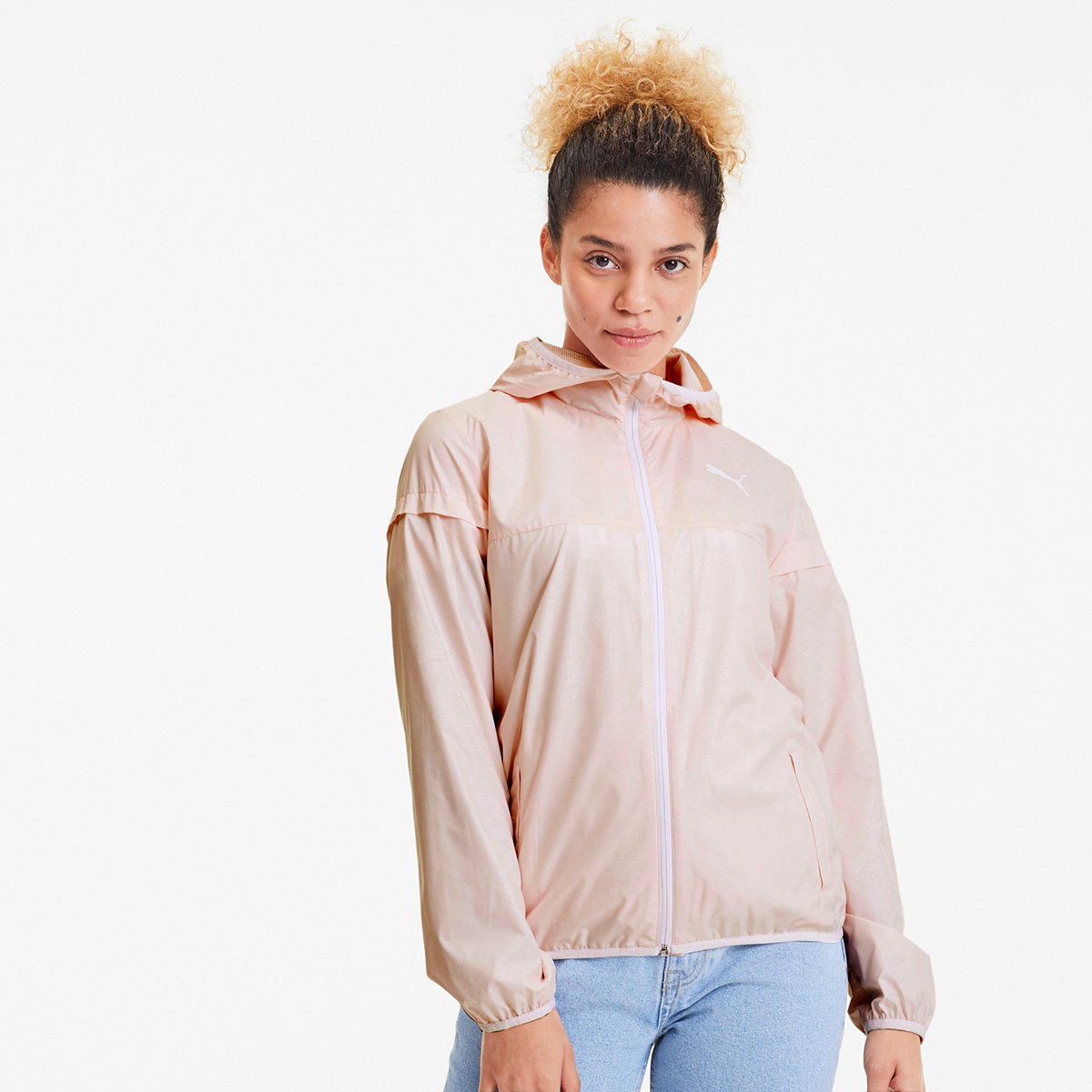 Jaqueta Corta Vento Puma Essentials Windbreaker Aop Feminina