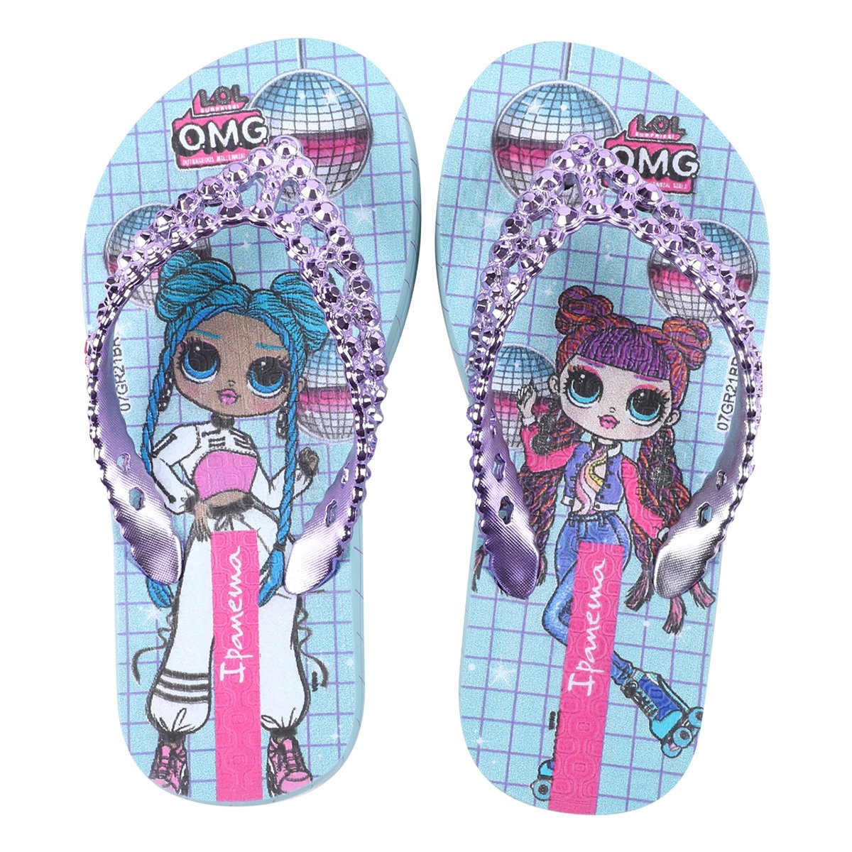 Chinelo Infantil Ipanema Lol Omg