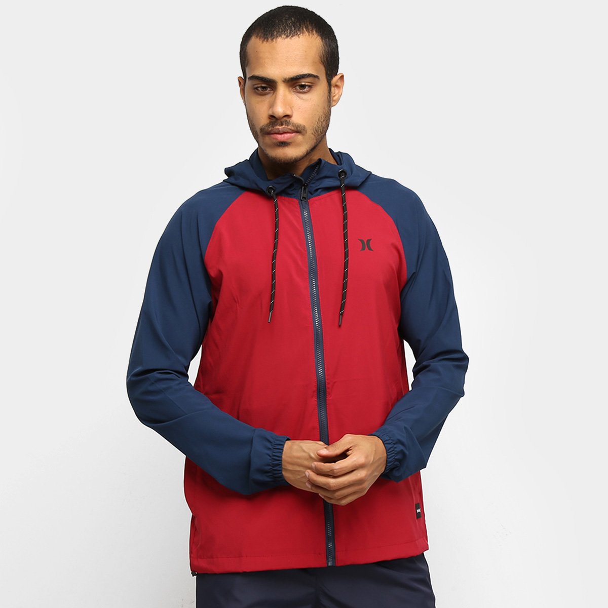 Jaqueta Corta-Vento Hurley Windbreaker Skillz Masculina