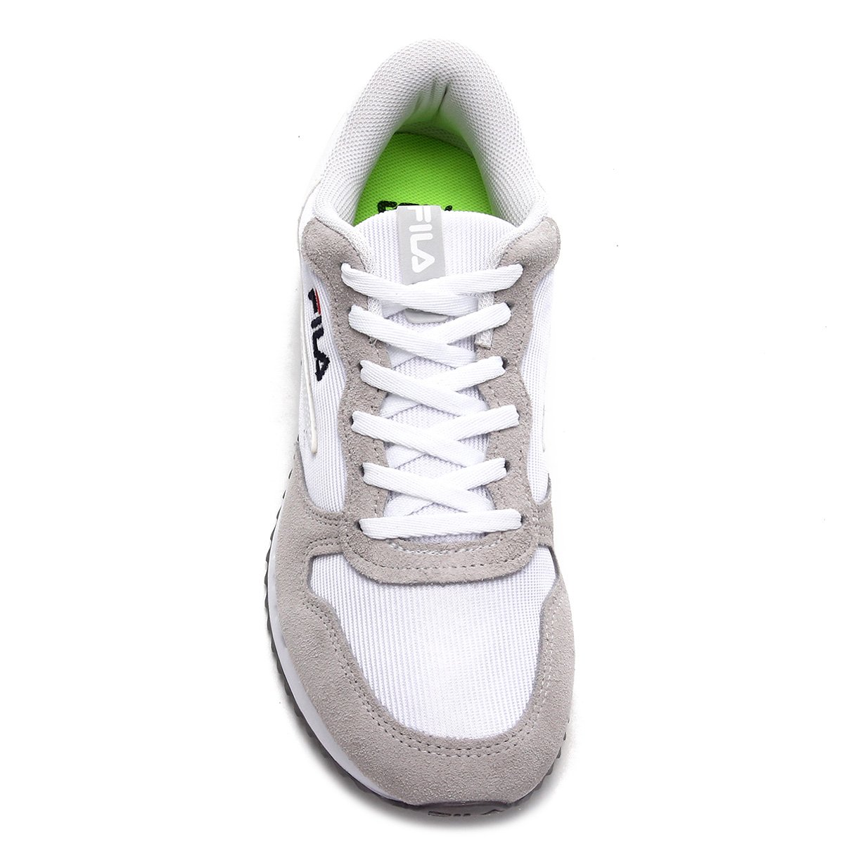 tênis fila euro jogger sport cinza feminino