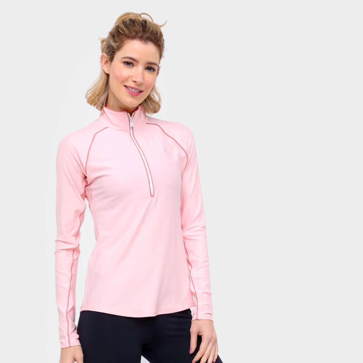 Blusa New Balance Transform Zip Feminina