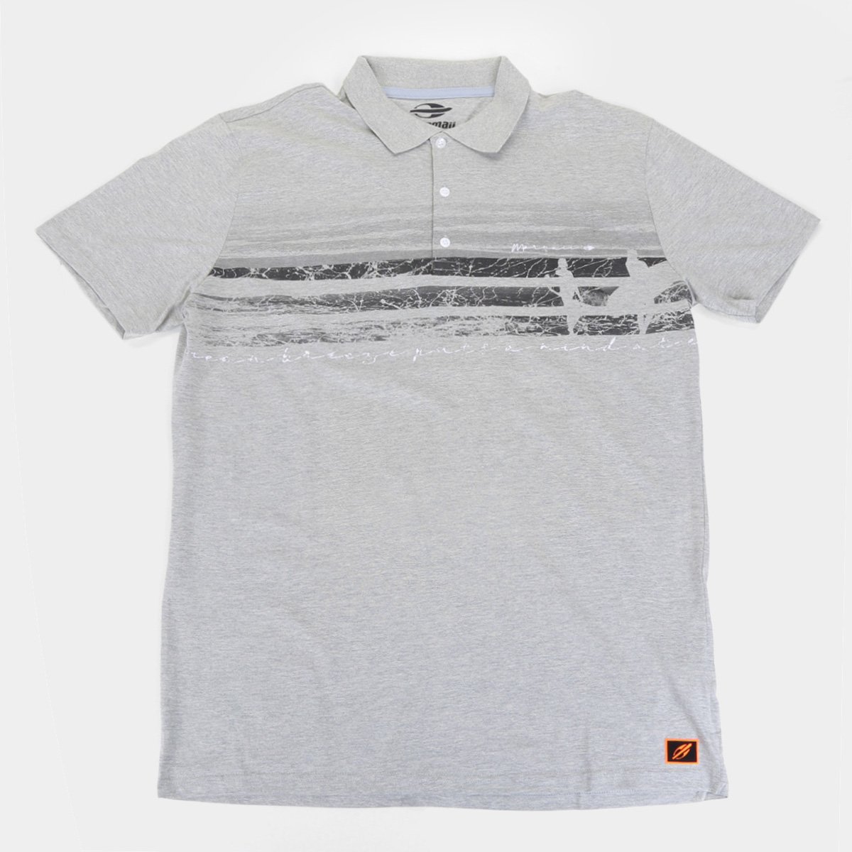 Camisa Polo Mormaii Plus Size Beach Masculina