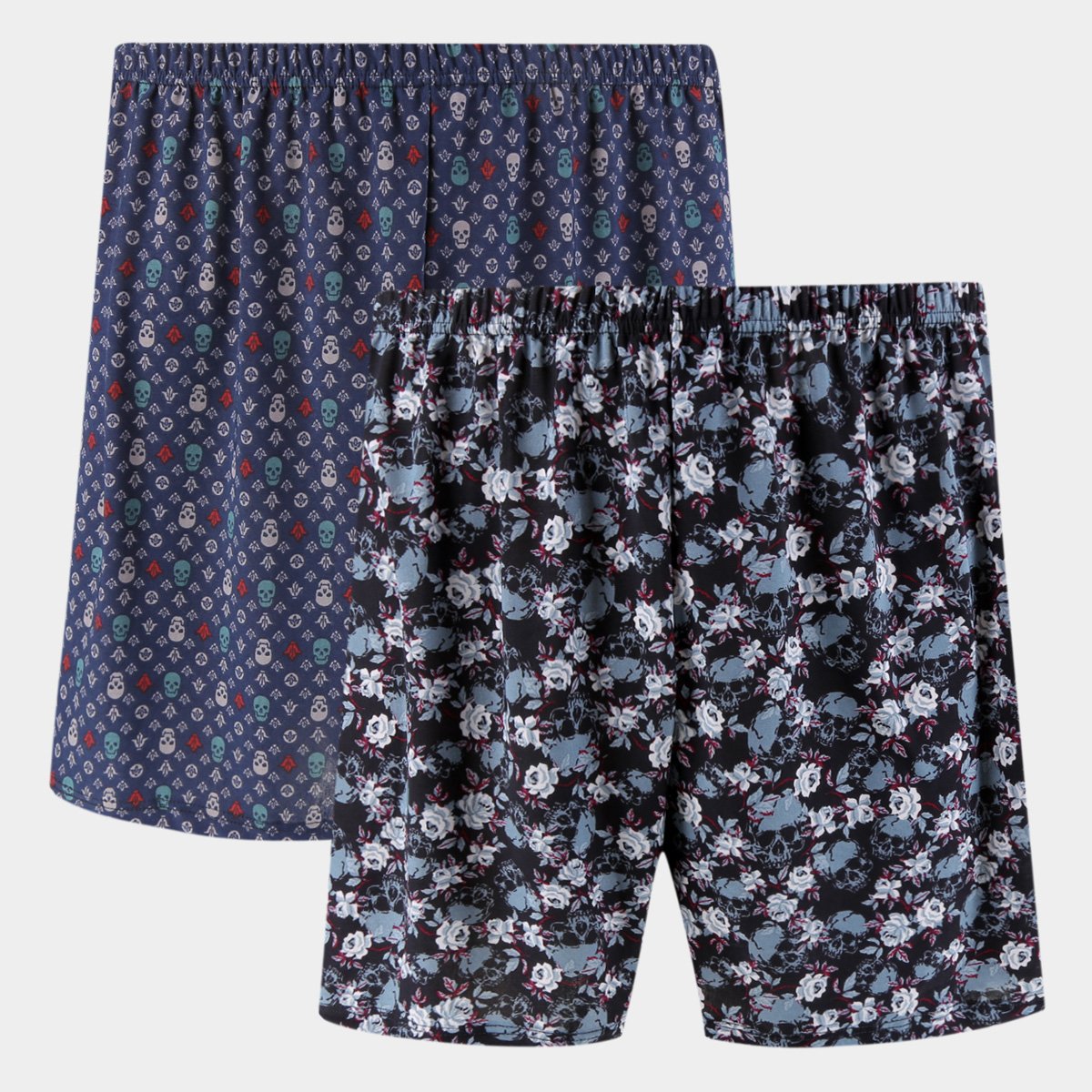 Kit Cueca Samba Canção La Math's Estampado 2 Peças